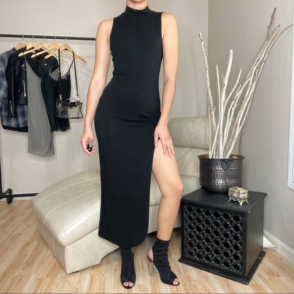 Long Black Dress - Picture 2 of 4